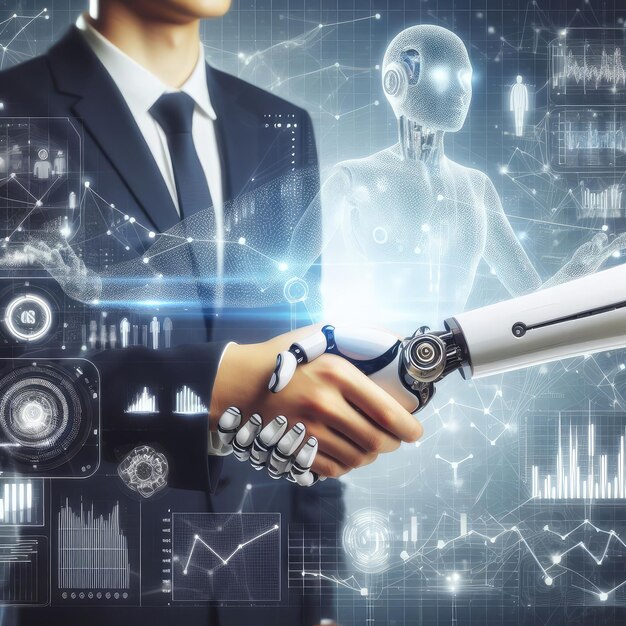 AI technology dashboard showcasing machine learning analytics and data visualization tools